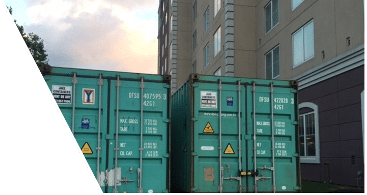 NJ Shipping container rentals for hospitality